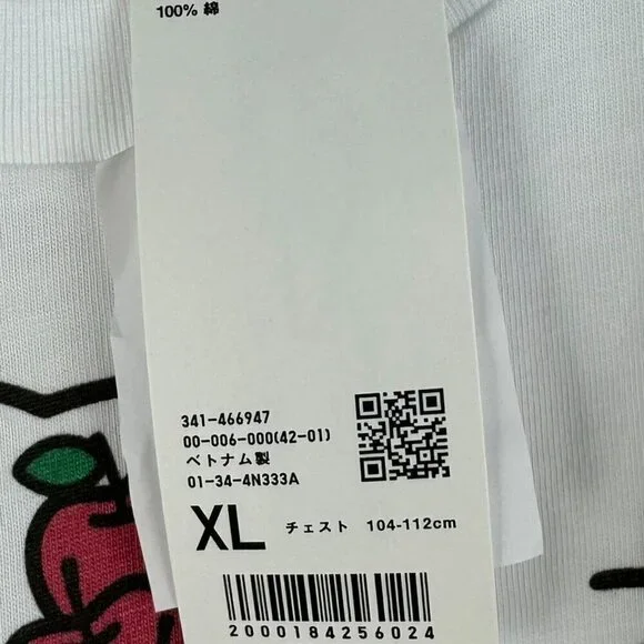 UNIQLO UT Sanrio Hello Kitty Japan Kawaii Graphic Print Short Sleeve T-Shirt XL - Picture 7 of 9